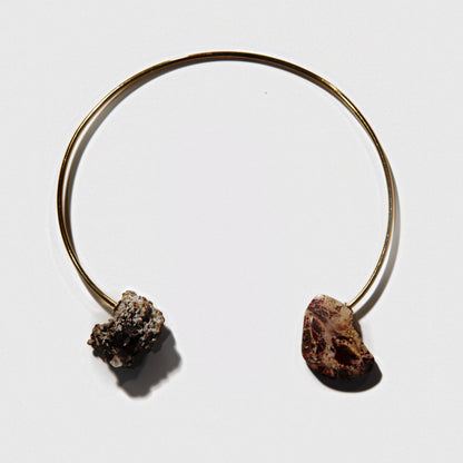 Don't think about it too much Collar · RESET · Red Jasper & Muscovite · 24k Gold-plated