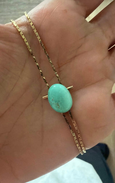 1960s Gold-plated Turquoise Bolo · RESET