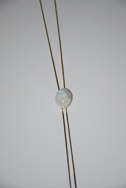 1960s Gold-plated Vintage Moonstone Bolo · LOVE
