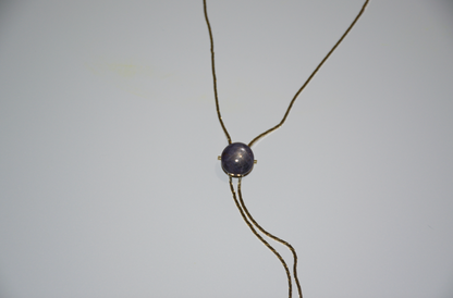 1960s Gold-plated Vintage Ruby Star Sapphire Bolo · LOVE