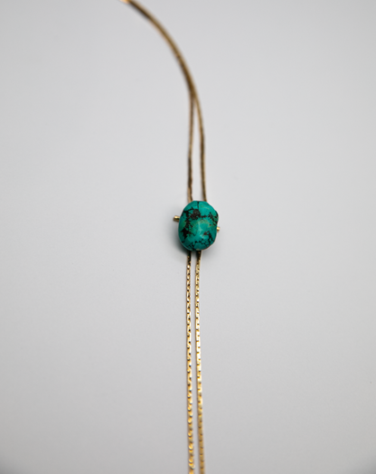 1960s Gold-plated Turquoise Bolo · RESET
