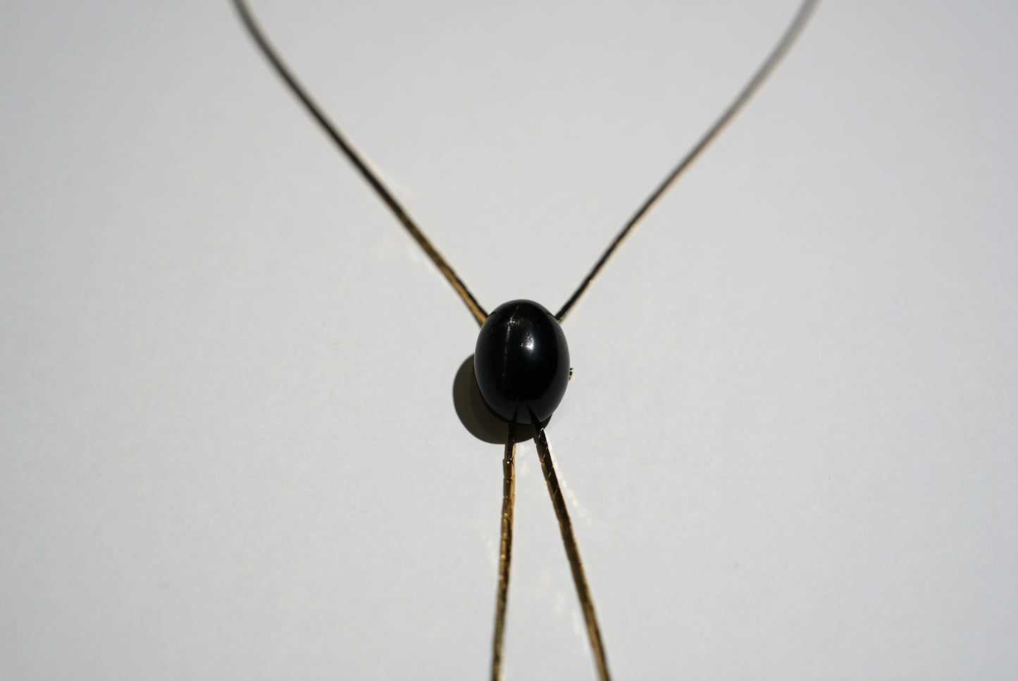 1960s Gold-plated Vintage Star Diopside Bolo · HEAL