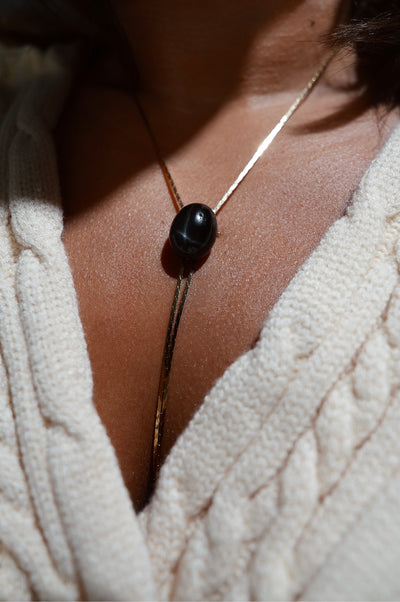 1960s Gold-plated Vintage Star Diopside Bolo · HEAL