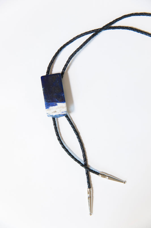 Sodalite Adjustable Bolo Tie